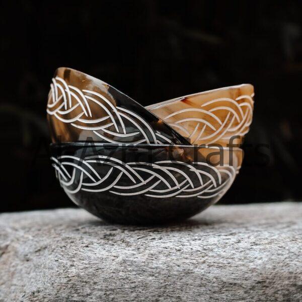 Buffalo Horn Bowls