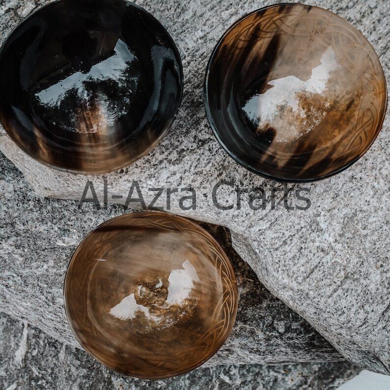 Buffalo Horn Bowls - Image 3