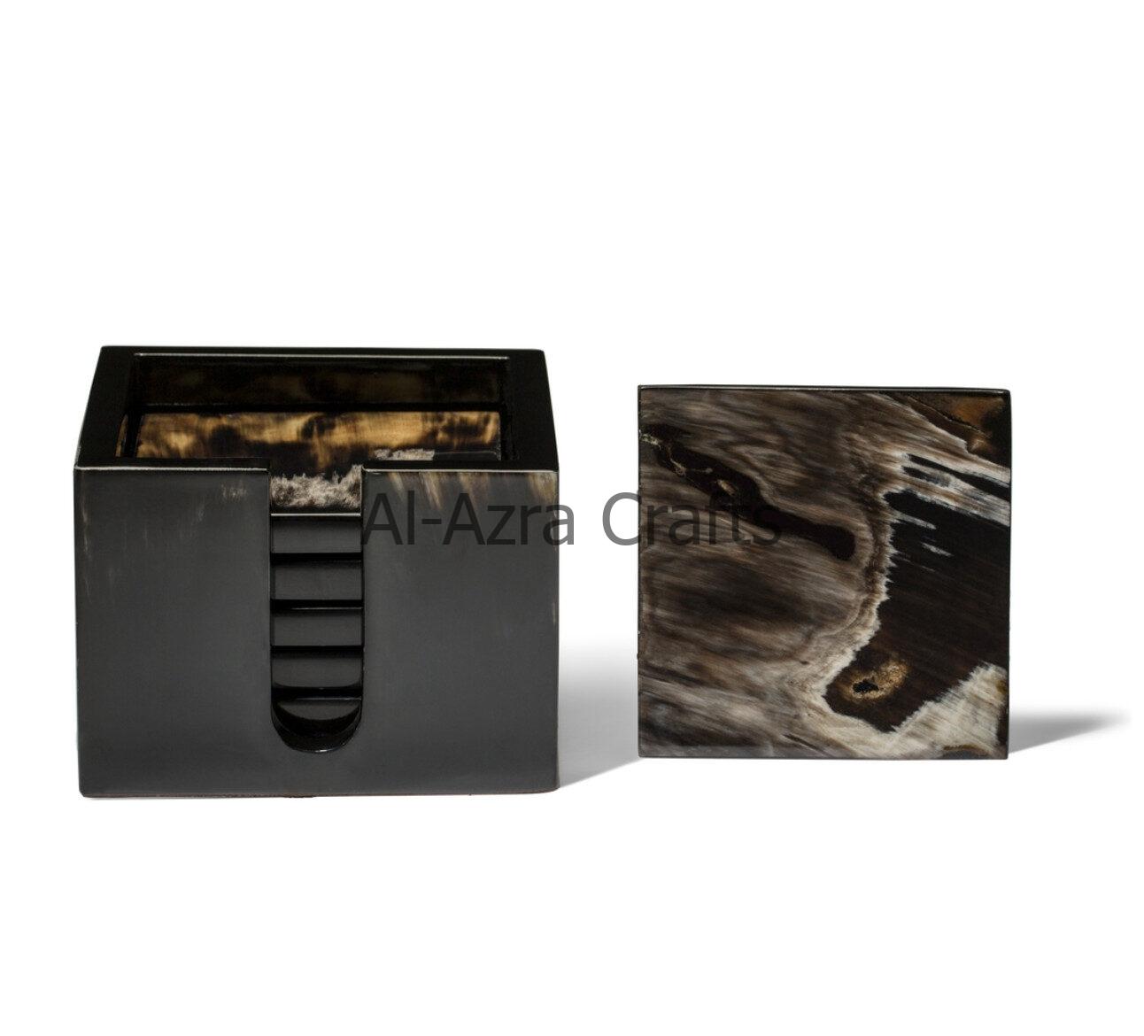 Horn Drink Coaster Set - Image 2