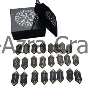 Black Horn Runes Set