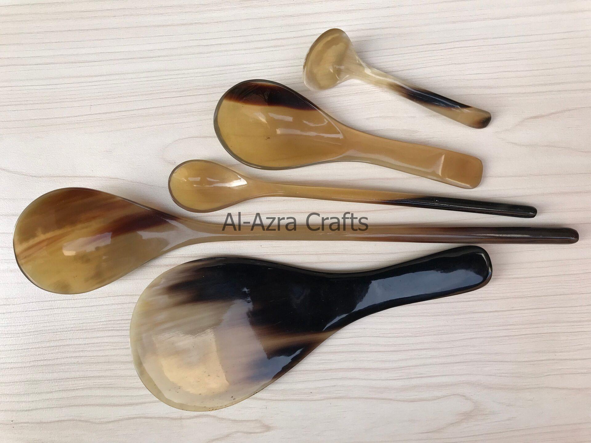 Horn Serving Spoons | Mixed Shapes