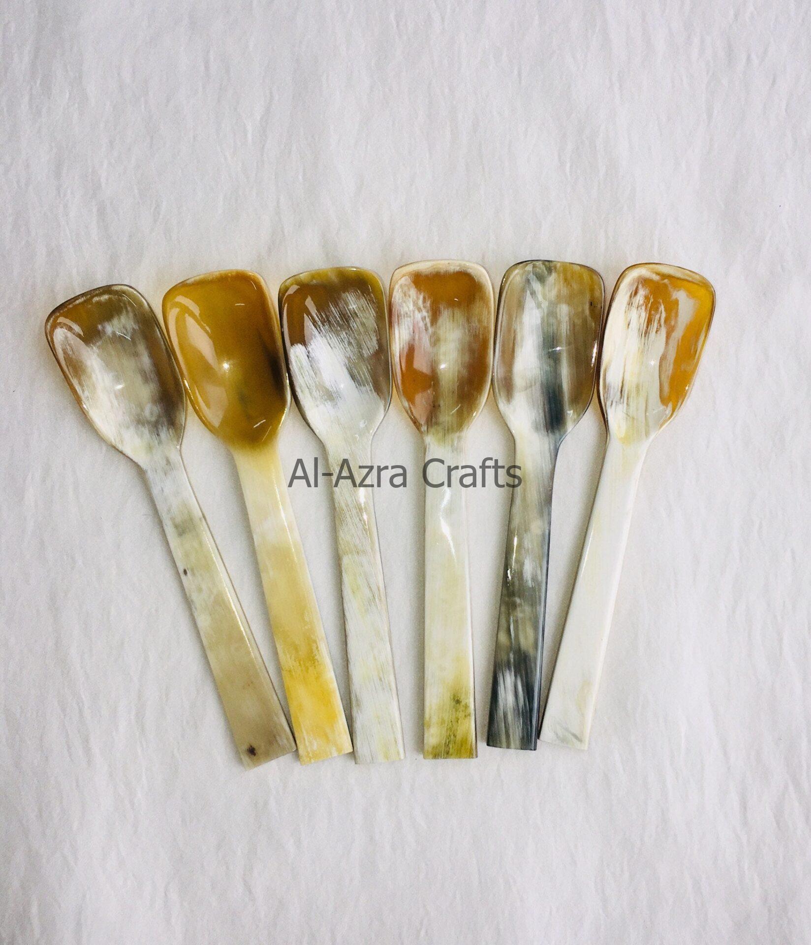 Horn Caviar Spoons