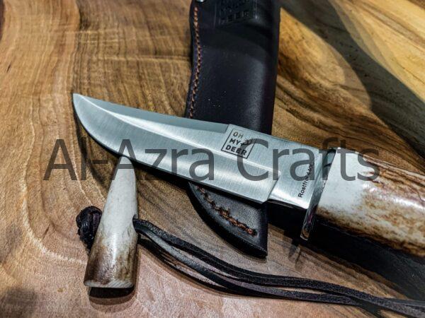 Knife with Horn Handle