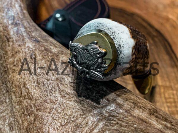 Knife with Horn Handle