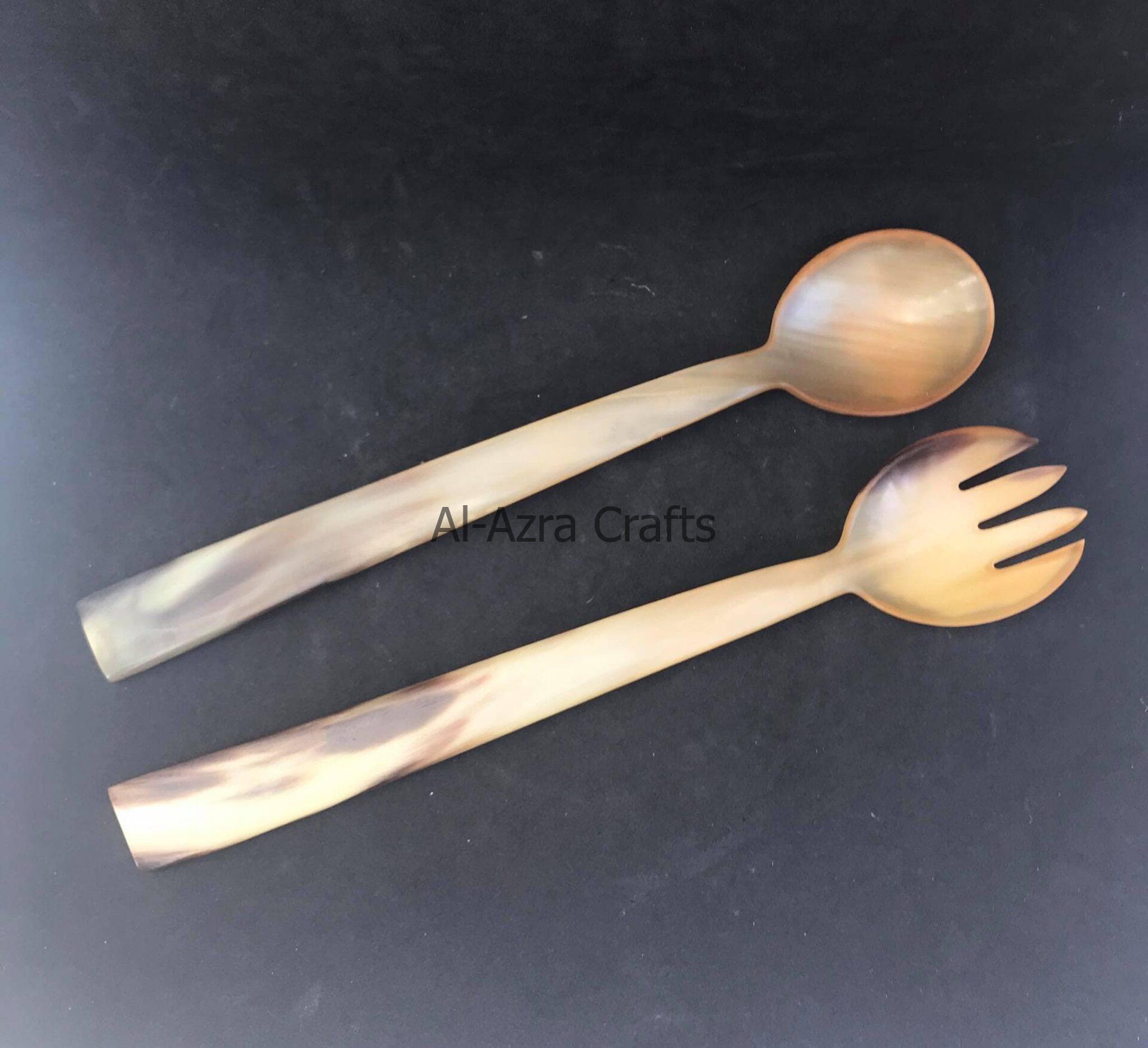 Horn Cutlery Spoon and Fork