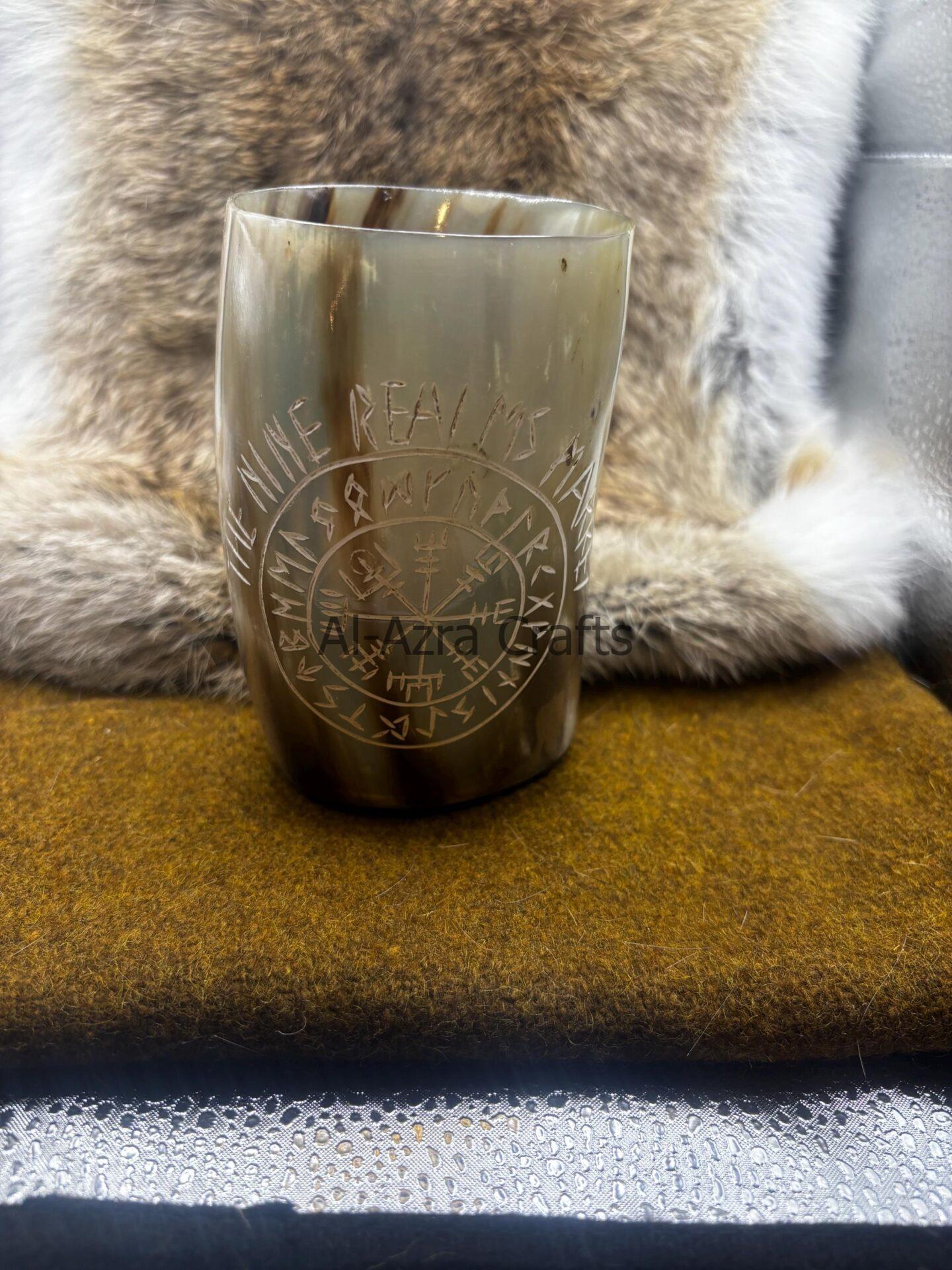 Viking Drinking Horn Cup - Image 3