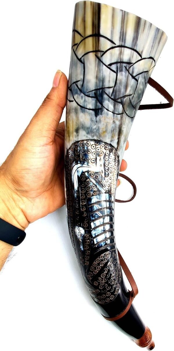 Viking War Ox Horn - Image 3