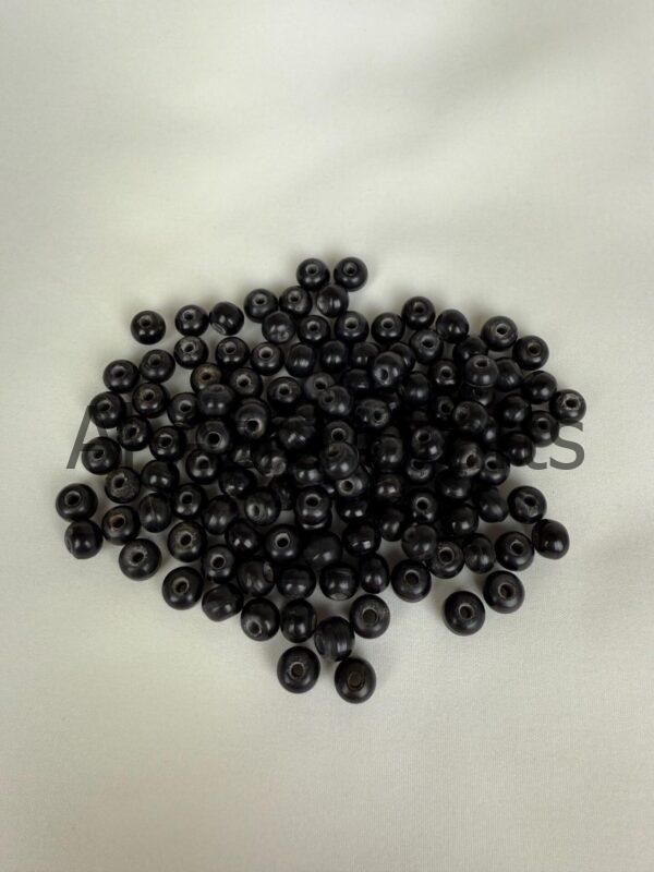 Black Horn Beads