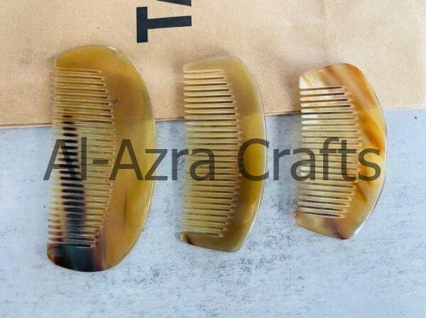 Buffalo Horn Hairbrush Comb