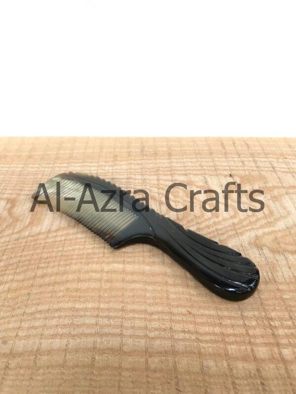 Black Buffalo Horn Comb