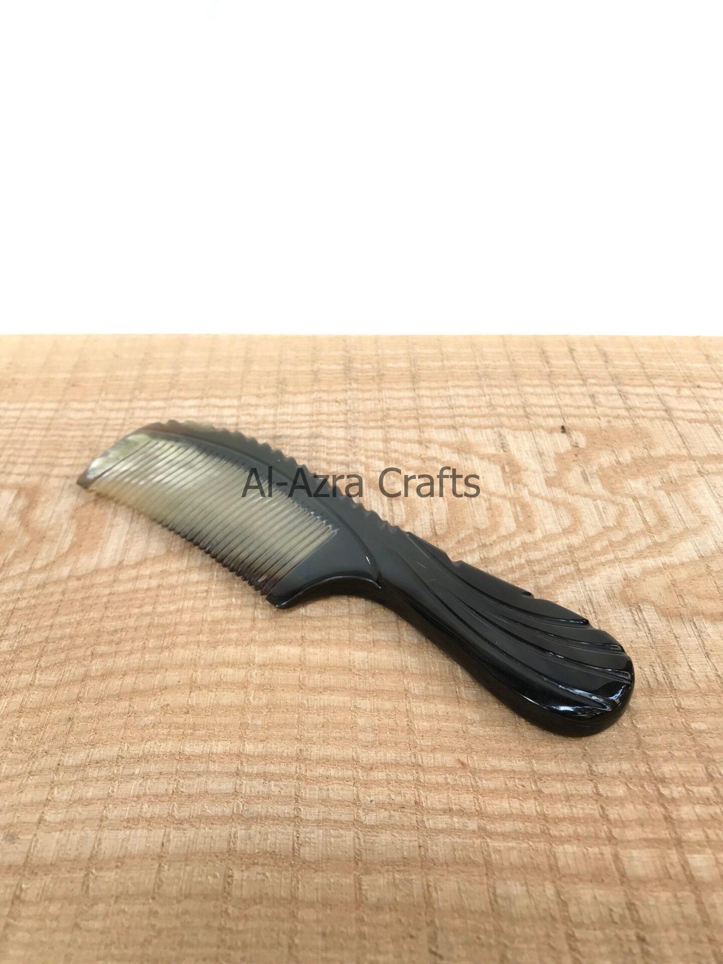 Black Buffalo Horn Comb - Image 2