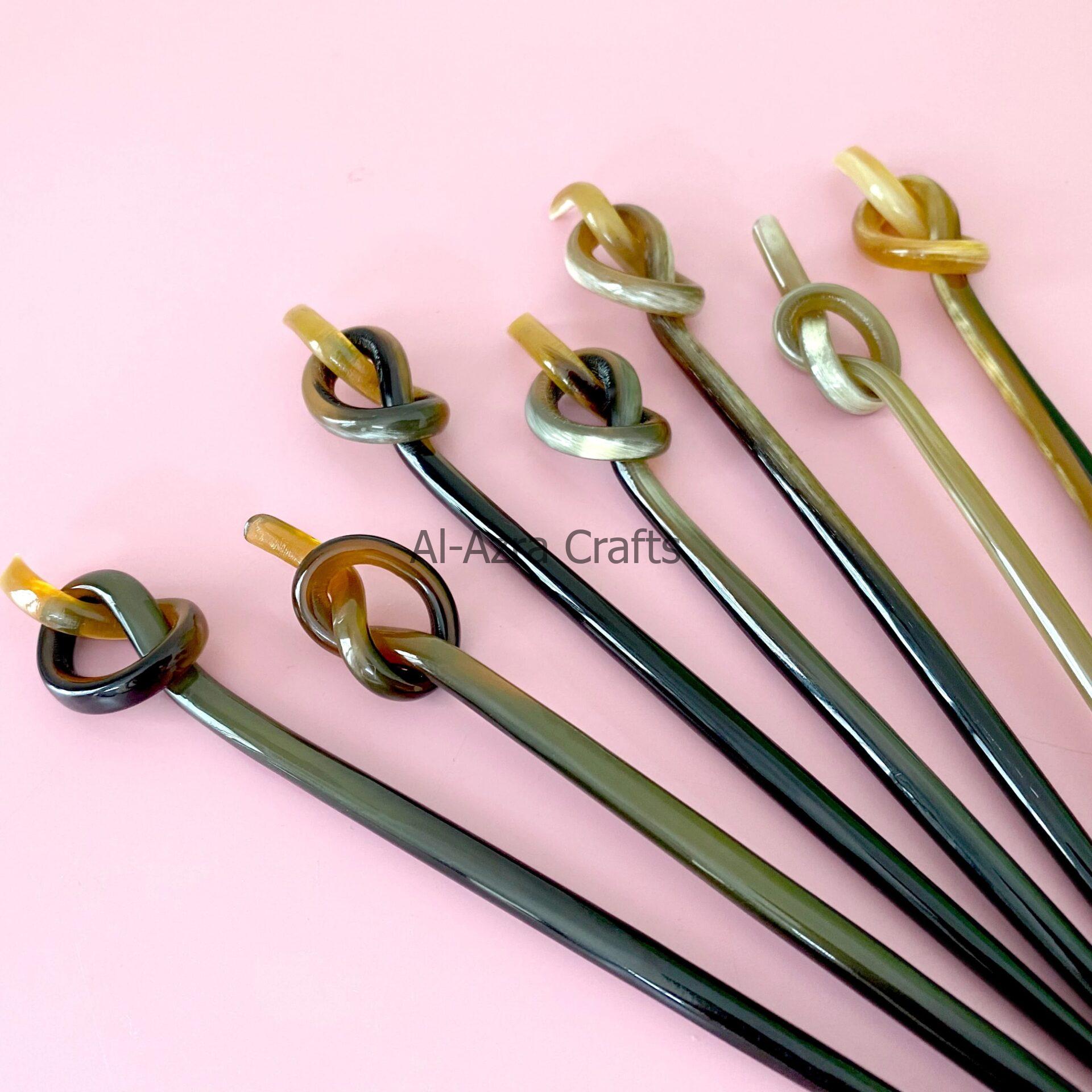 Buffalo Horn Hairpin