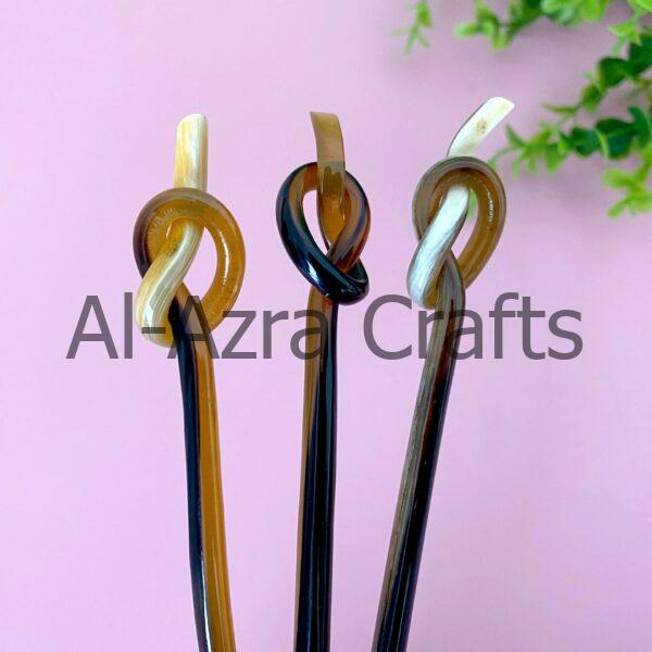 Buffalo Horn Hairpin - Image 3
