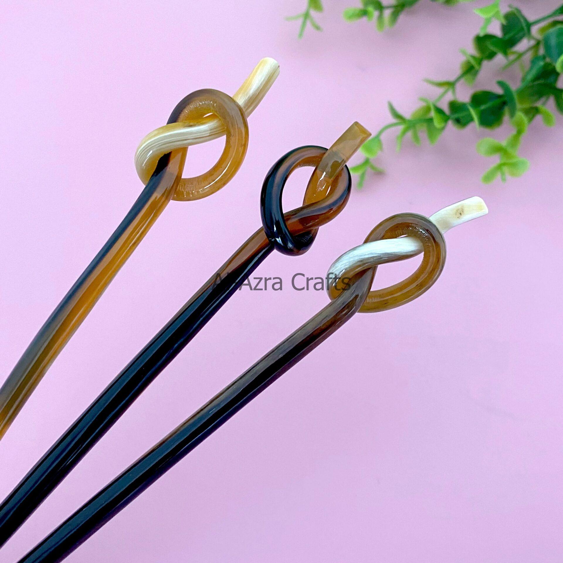 Buffalo Horn Hairpin - Image 2