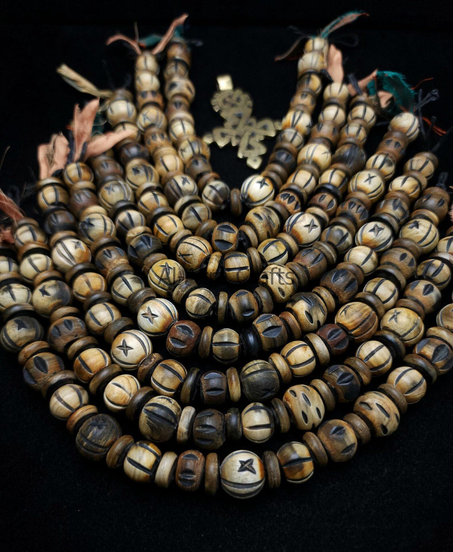 Buffalo Horn Bone Beads