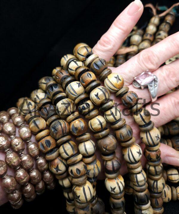 Buffalo Horn Bone Beads - Image 2