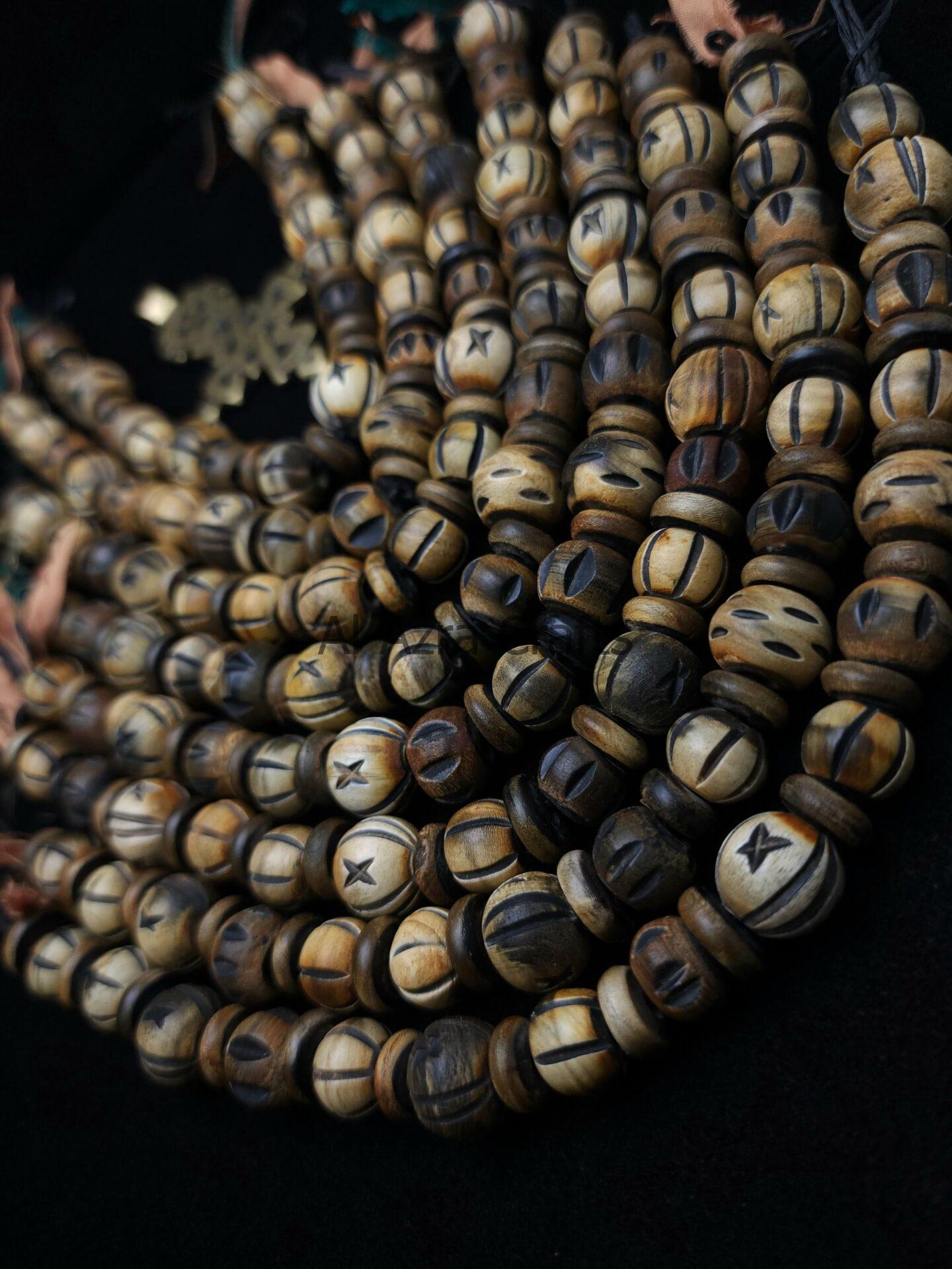Buffalo Horn Bone Beads - Image 4