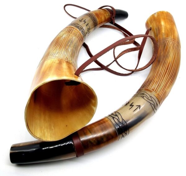 Viking Blowing Horn
