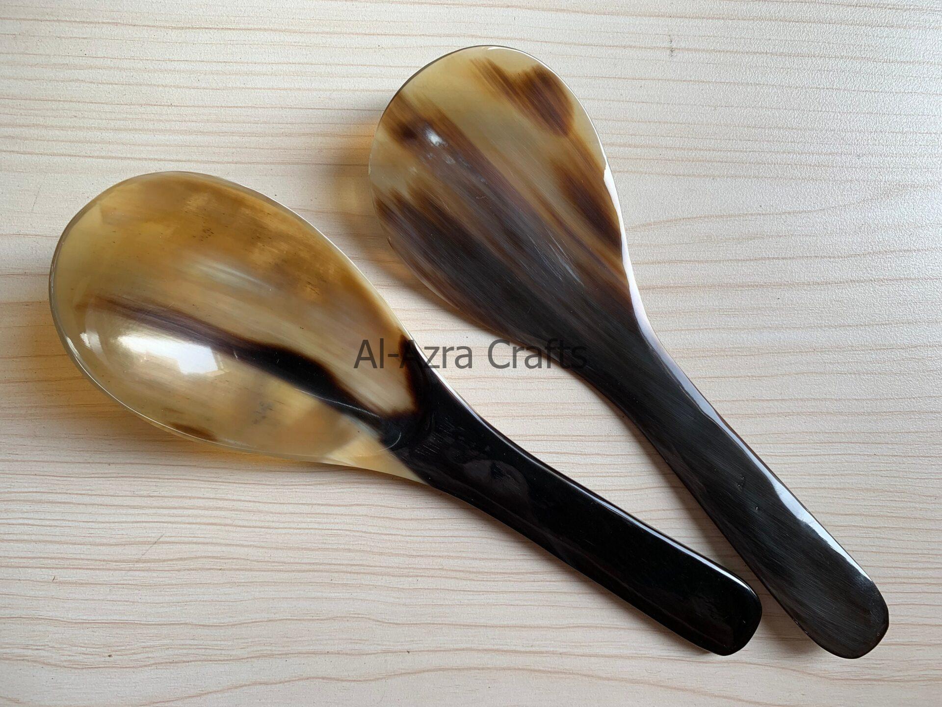 Horn Serving Spoons | Mixed Shapes - Image 3