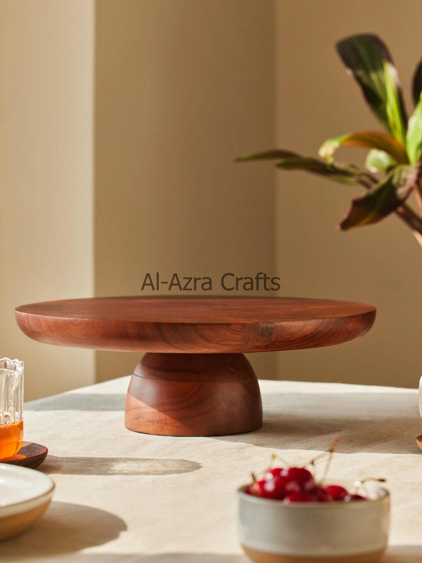 Wooden Cake Stand