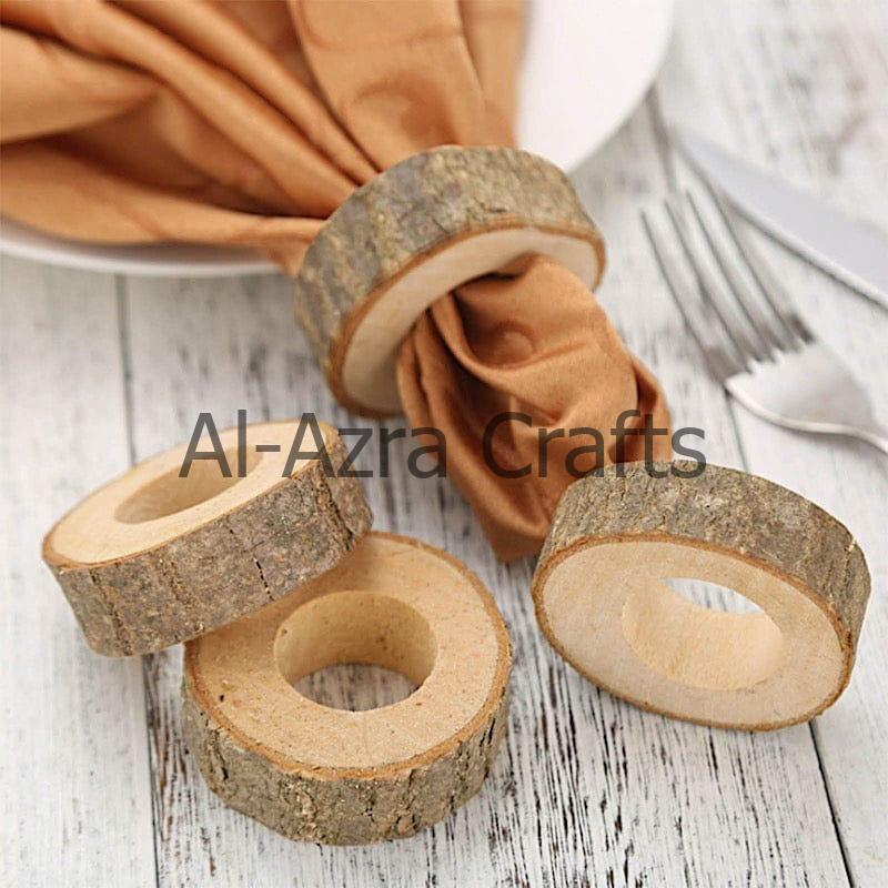 Natural Wooden Napkin Ring