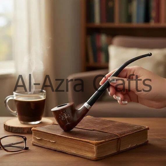 Wooden Style Smoking Pipe